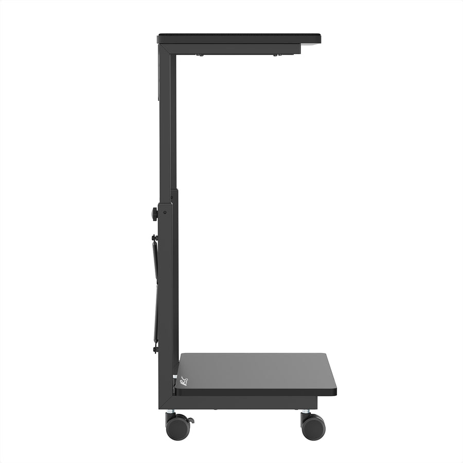 CPU computer trolley met NanoRS legbord, max. 80kg, 550~850mm in hoogte verstelbaar, RS430