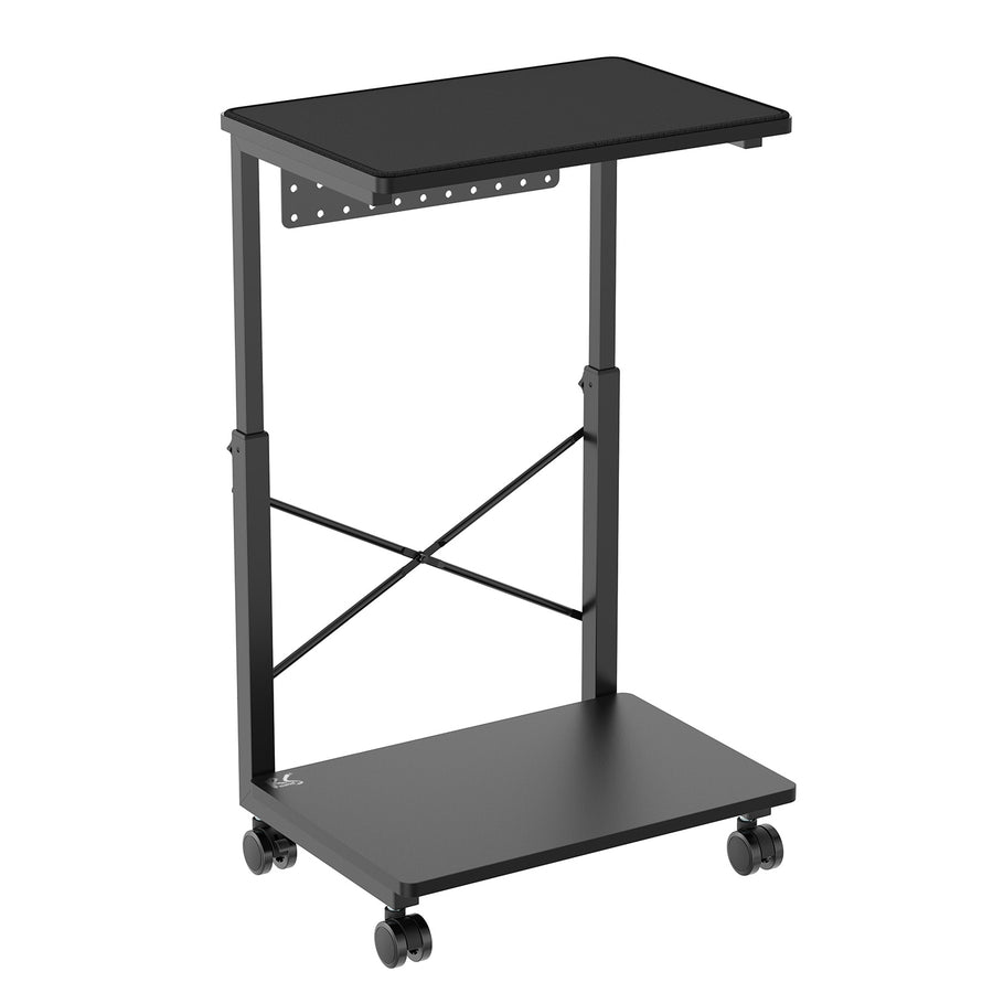CPU computer trolley met NanoRS legbord, max. 80kg, 550~850mm in hoogte verstelbaar, RS430