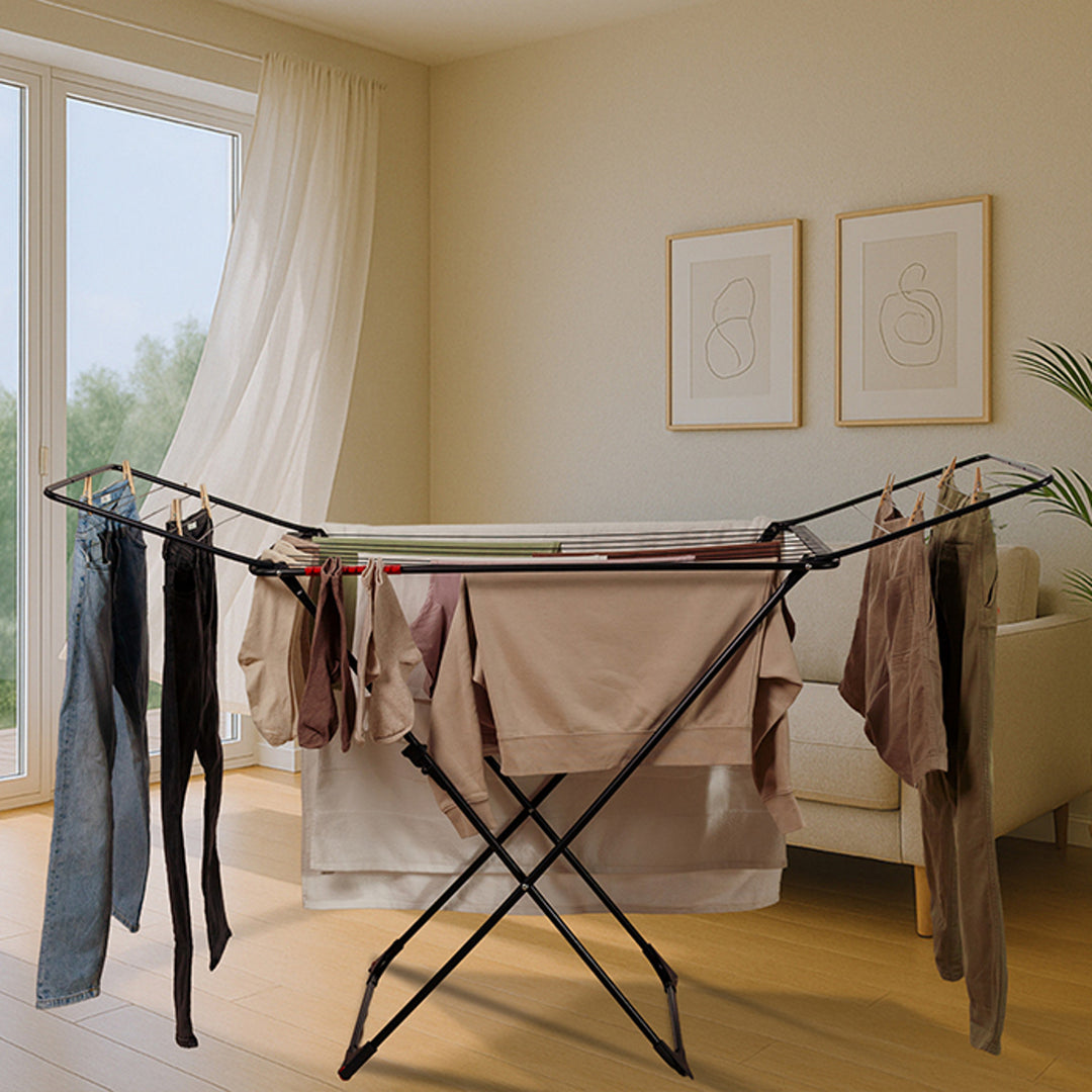Vileda wasdroger, droogoppervlak 18m, zwart, Universal Ultimate