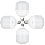 4x Maclean LED lamp, E27, 28W, 220-240V AC, koud wit, 6500K, 2940lm, MCE302 CW