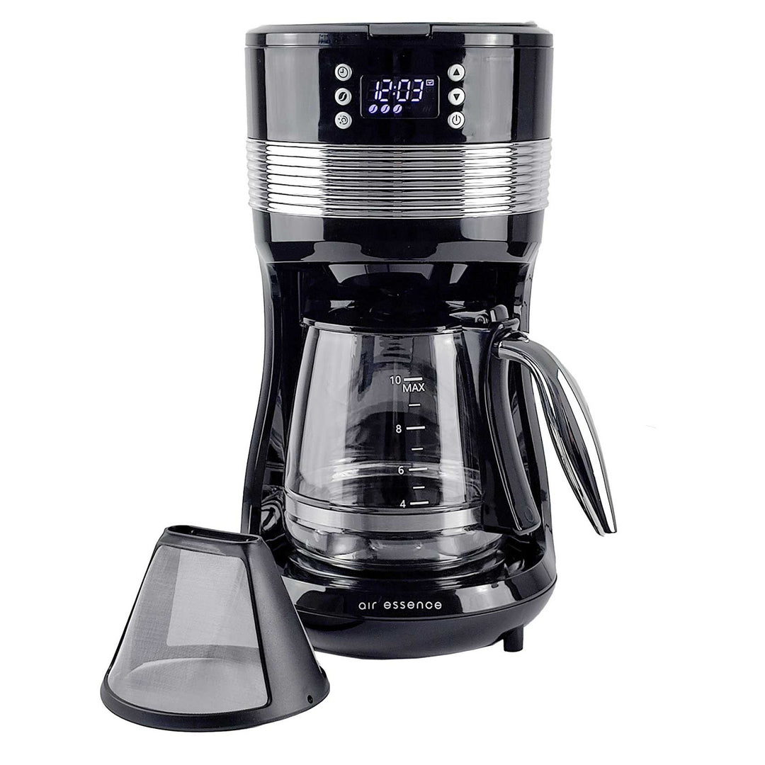 Air Essence, 1.4 L, zwart, Aroma Overloop-koffiemachine