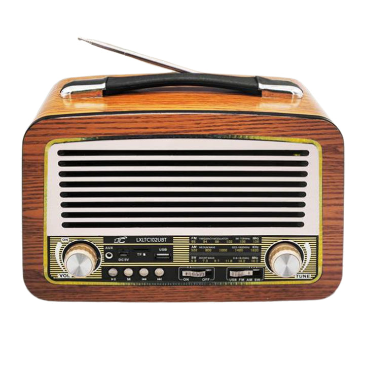 LTC draagbare radio, telescopische antenne, Bluetooth, FM/AM/SW, Olza Retro