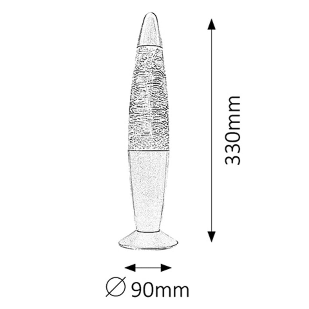 Rabalux Millie tornado sierlamp IP20 DC 5V 0.9W zilver