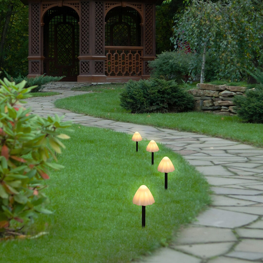 Rabalux solarlampen, 10 armaturen, LED, IP44, paddestoelvormige kap, Skadar