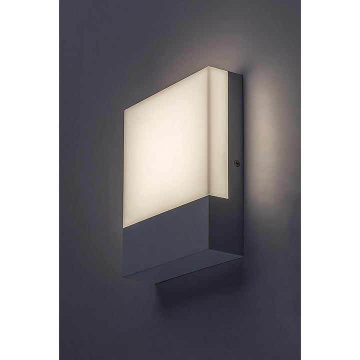 Rabalux lamp, buiten, wandmontage, LED 10W, IP44, wit, Gimone