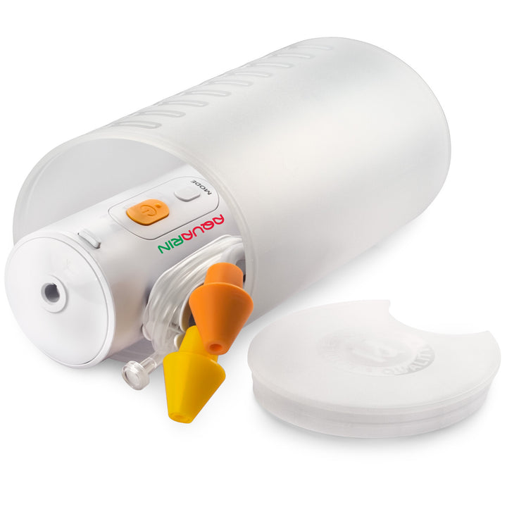 AQUARIN irrigator, neusspoeling, 900 ml beker, 2 opzetstukken, LD-N1