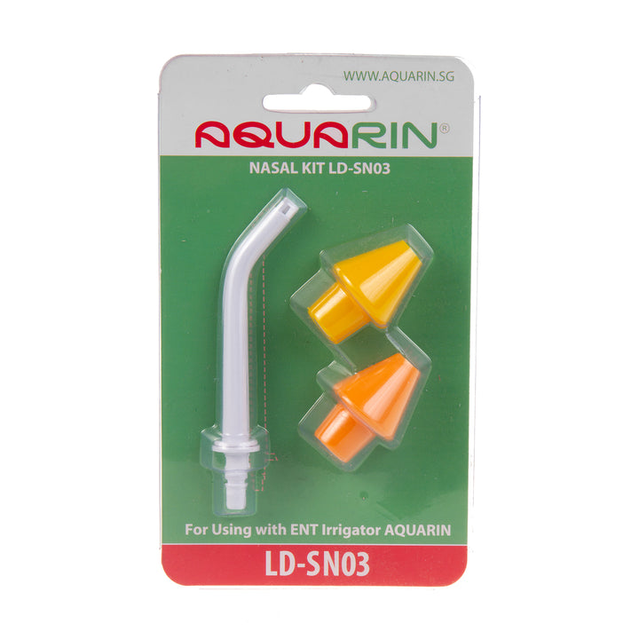 Aquarine irrigatiehulpstuk, 2 spuitmonden, Little Doctor LS-SN03