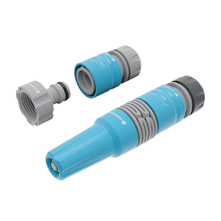 Cellfast kit, rechte sproeier, 1/2'' snelkoppeling, Ideaal