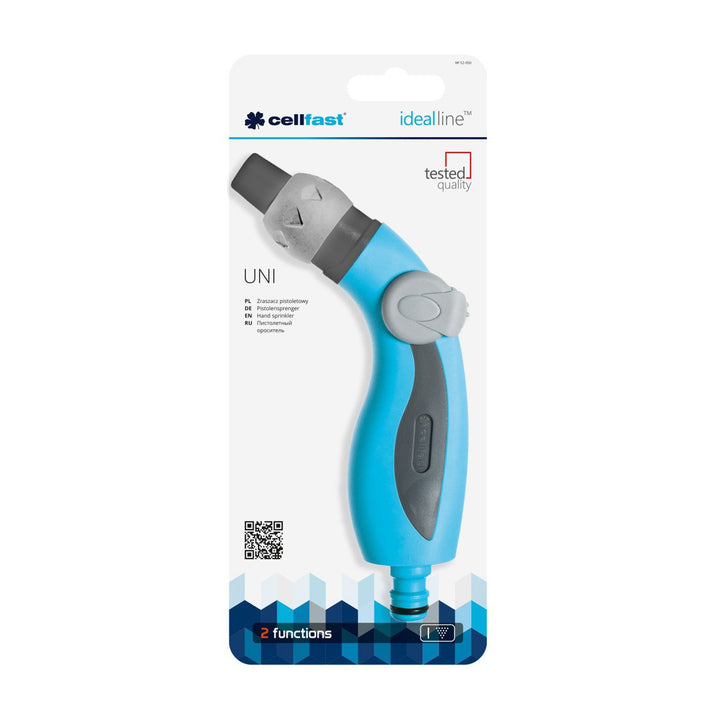Cellfast sproeier, pistool-type, traploos instelbaar, Uni Ideal