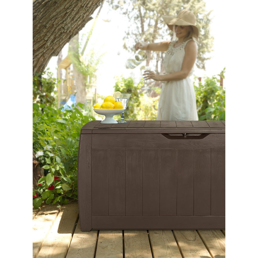 Keter tuinbak, inhoud 270l, bruin, Hollywood