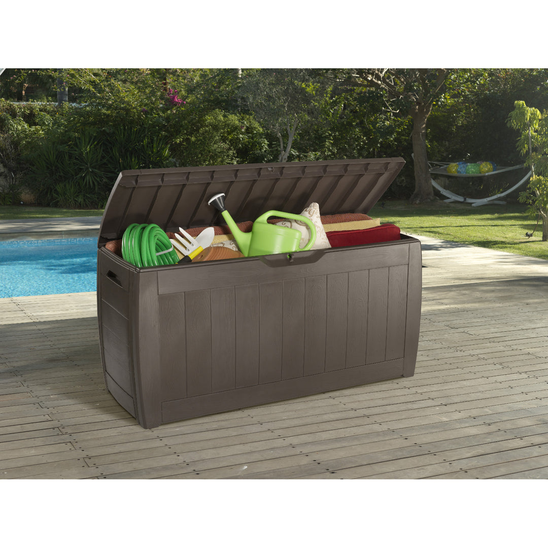 Keter tuinbak, inhoud 270l, bruin, Hollywood