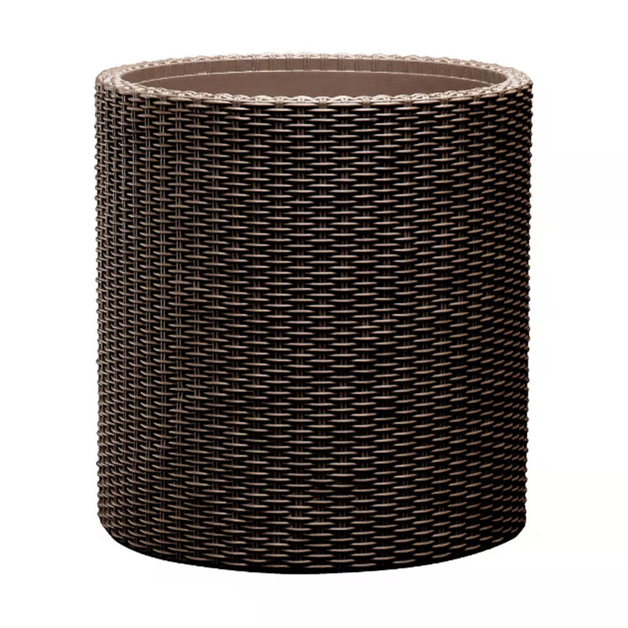 Keter bloempot, rond, diameter 36 cm, brons, Cilinder Plantenbak M