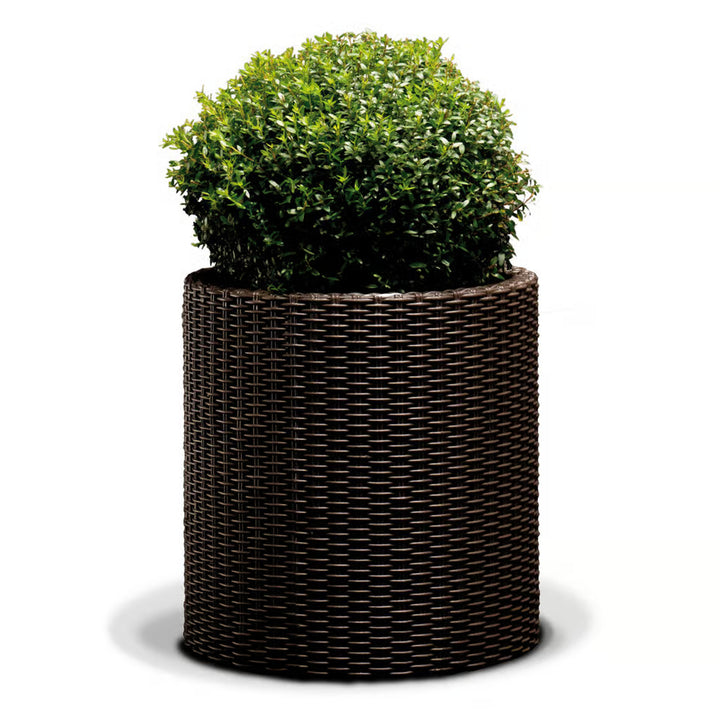 Keter bloempot, rond, diameter 43.7 cm, brons, Cilinder Plantenbak L
