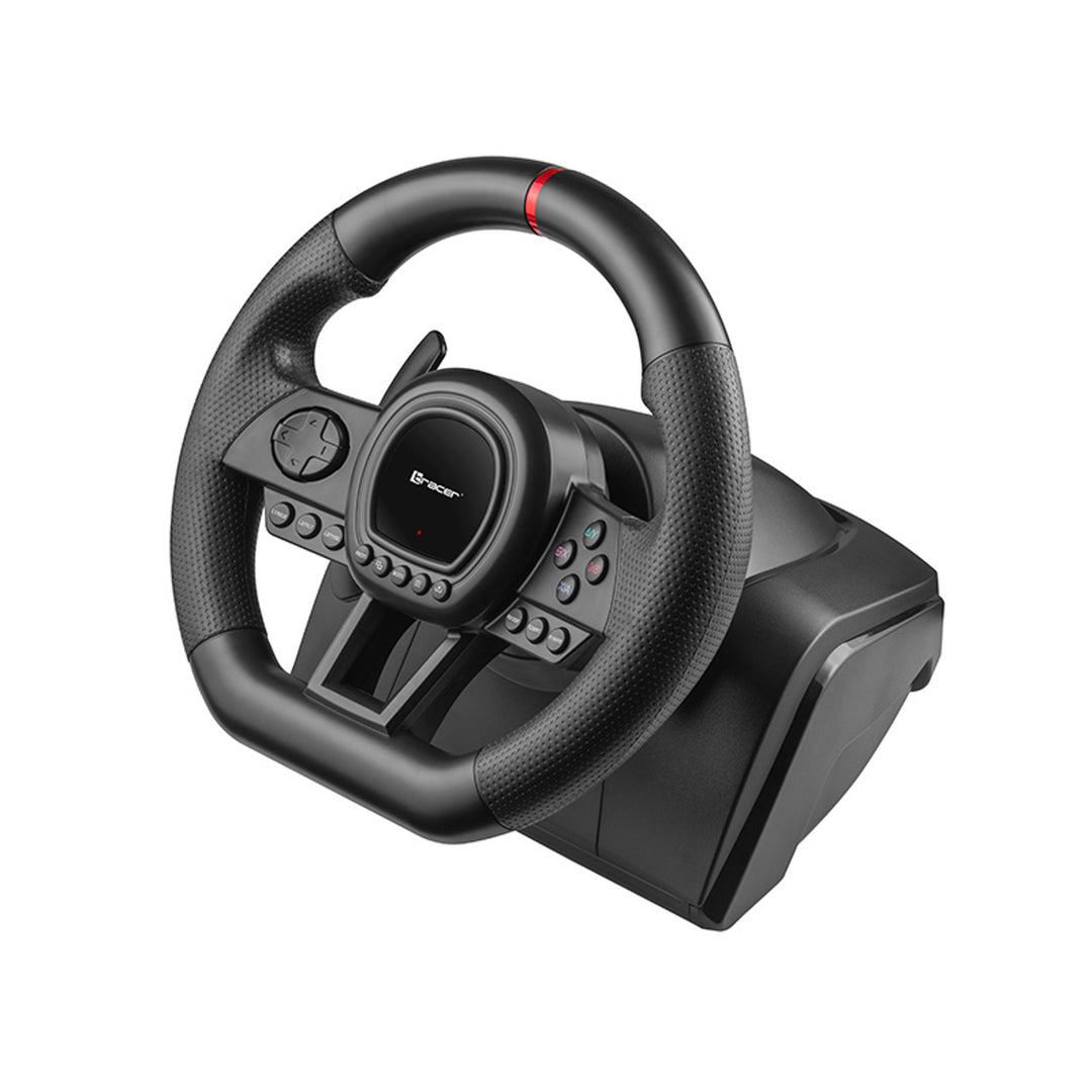 Tracer stuur, versnellingsbak, pedalen, voor PC PS3 PS4 Xbox One Xbox360 Switch, Simracer