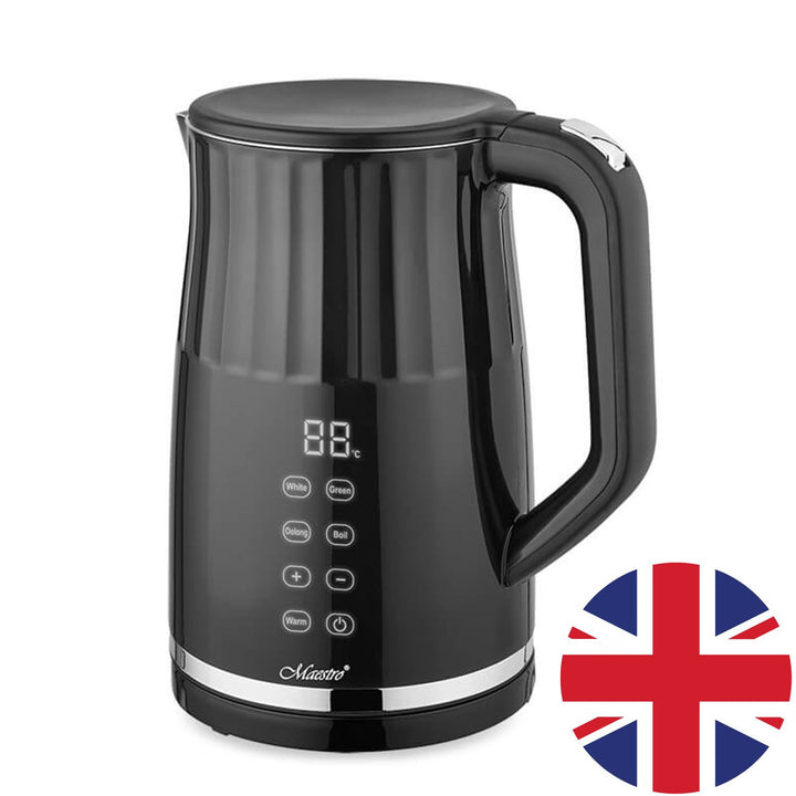 Maestro waterkoker, snoerloos, touch screen, 1.7L, 2200W, MR-039 - Britse stekker