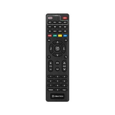 Cabletech afstandsbediening voor DVB-T tunerdecoder URZ0338 URZ0338A, PIL0354