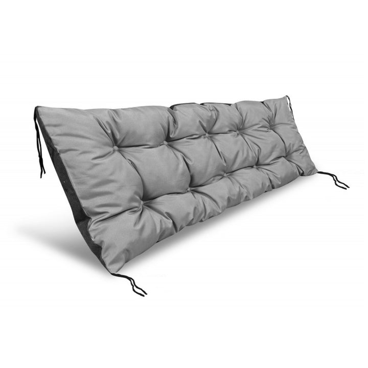 Tuinkussen AIO, voor bank, schommel, waterdicht, grijs, 150x50 cm, PODOGR150/50C-SZ