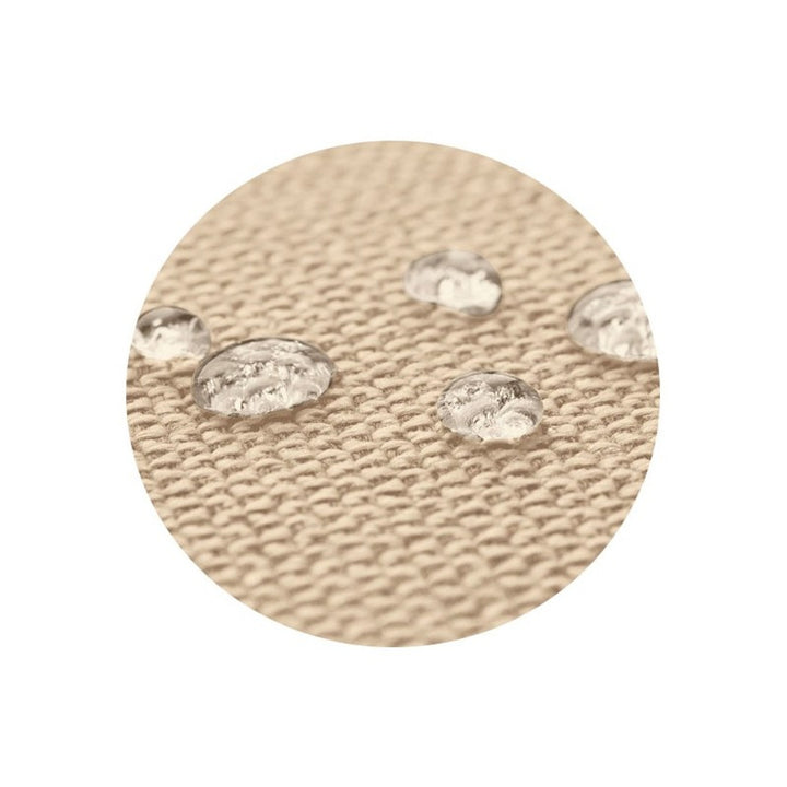 Tuinset beige 180x60x50cm + 2 kussens 42 x 42 cm