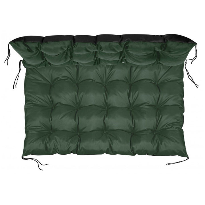 Waterdicht pallet tuinkussen groen 120x80 cm zitbank van EUROPALETTE in groen