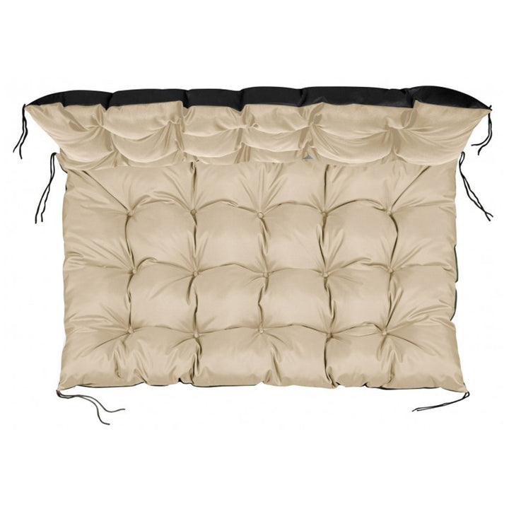 Waterdicht pallet tuinkussen beige 120x80 cm zitbank van EUROPALETTE in beige