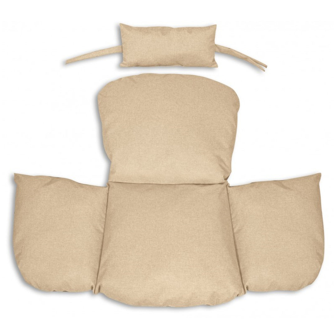 Aio - Kussen voor Hangstoel - Ooievaarsnest voor voor hangstoel - 112x113 - Beige