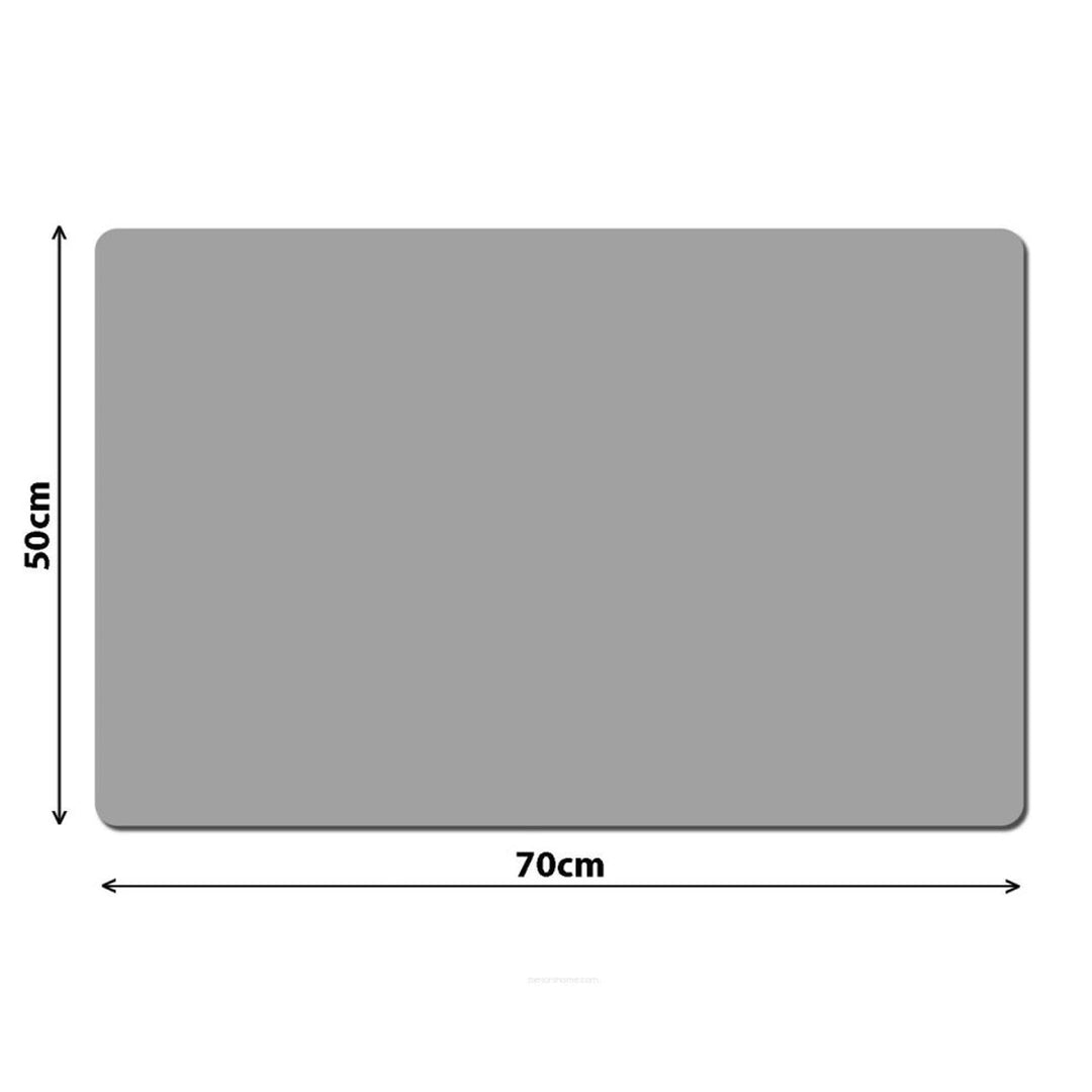 Bertoni bureau mat, in vilt, 50x70 cm, Midnight