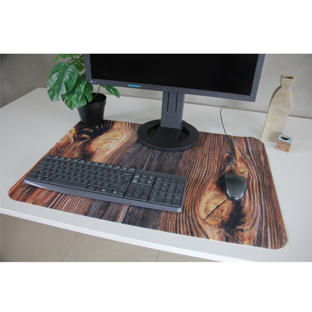 Bertoni bureaumat, in vilt, 50x70 cm, Hout