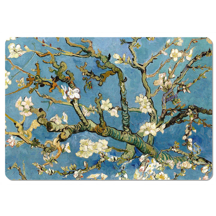 Bertoni bureau mat, in vilt, 50x70 cm, Amandel