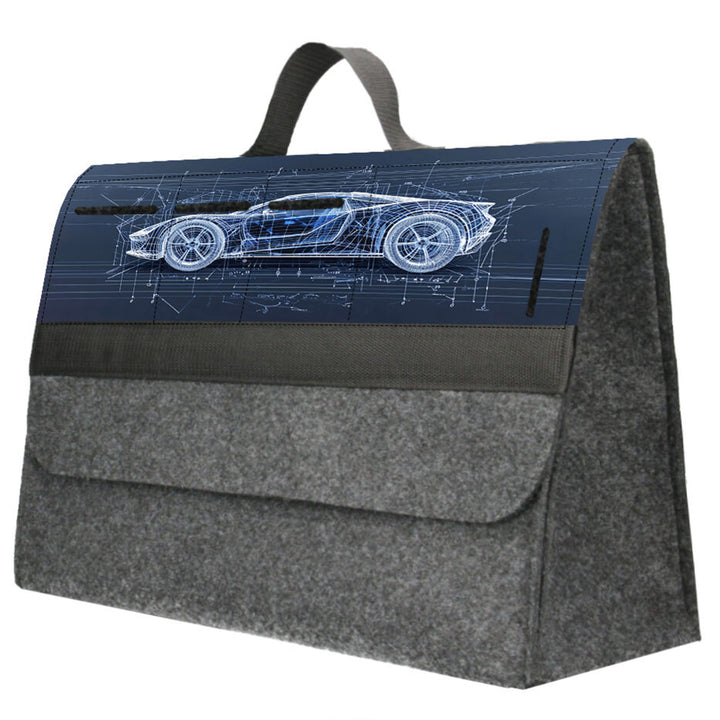 Bertoni - Tas - Auto-organizer - Kofferbak / organiser tas - 46x20cm -  Automotive