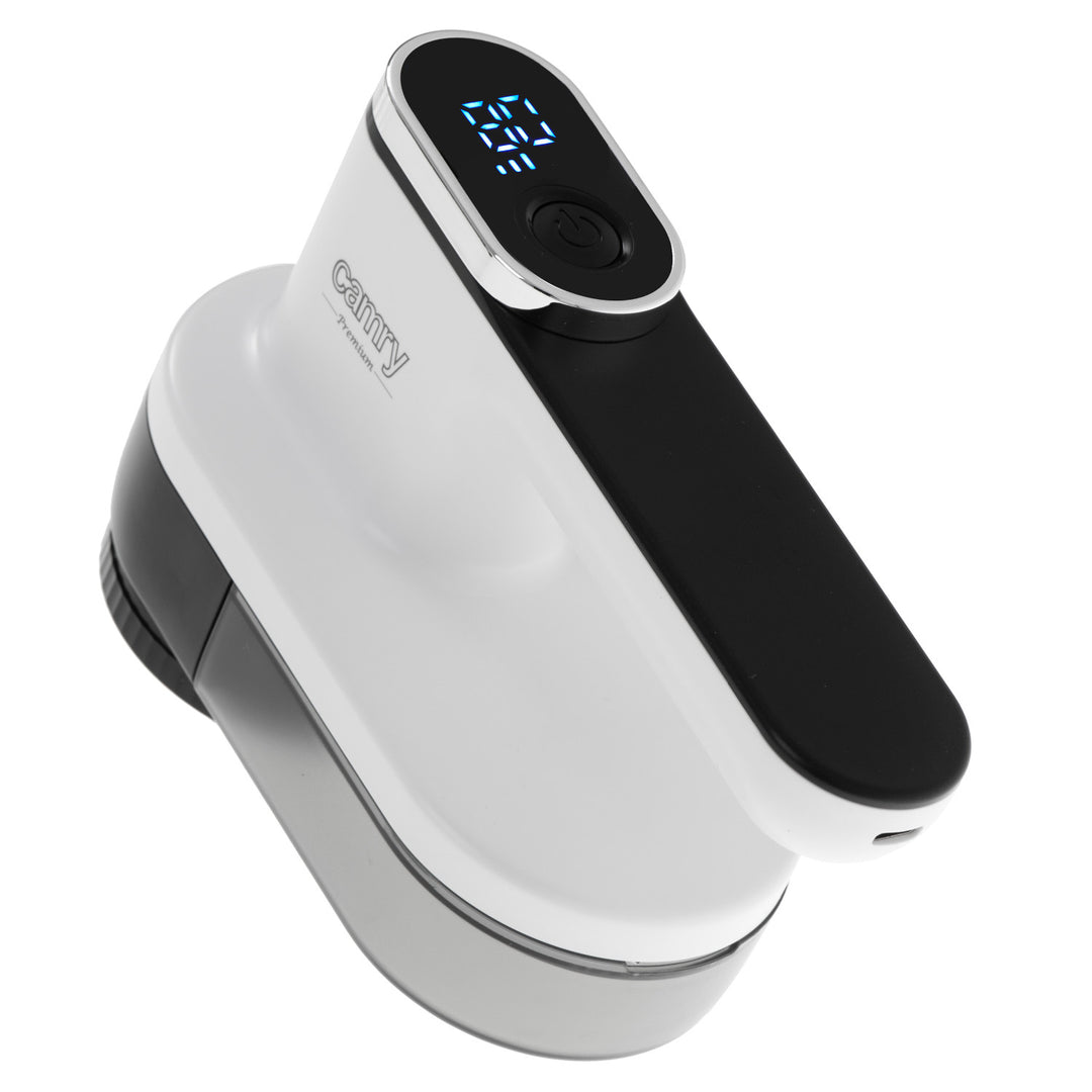 Camry Tissue Shaver, LCD-display, oplaadbare Li-Ion-batterij, wit en zwart, CR 9620