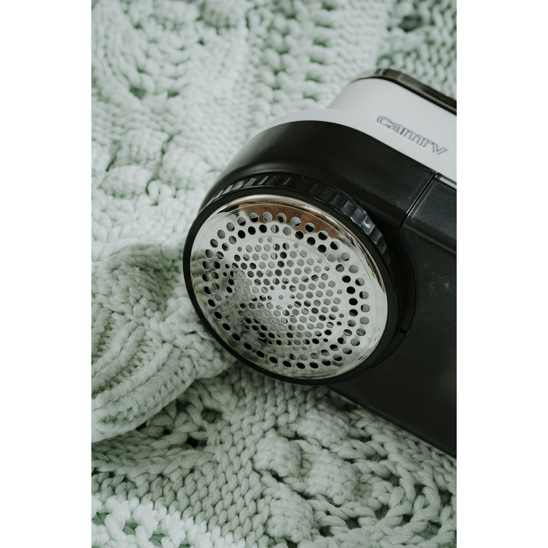 Camry Tissue Shaver, LCD-display, oplaadbare Li-Ion-batterij, wit en zwart, CR 9620