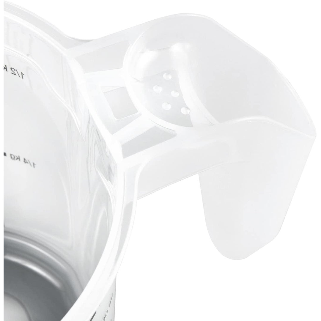 Keeeper maatbeker, antislip, met handvat, 0,5l, nordic grijs, Masimmo