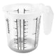 Keeeper maatbeker, antislip, met handvat, 0,5l, nordic grijs, Masimmo