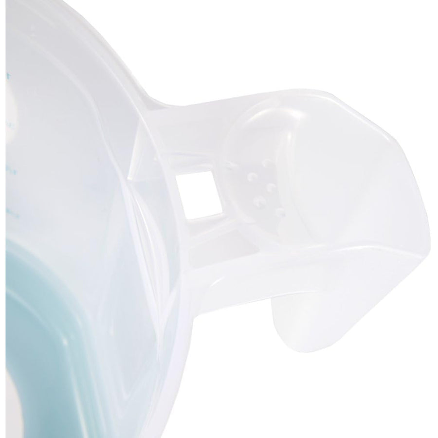 Keeeper maatbeker, antislip, met handvat, 1l, aquamarijn, Masimmo
