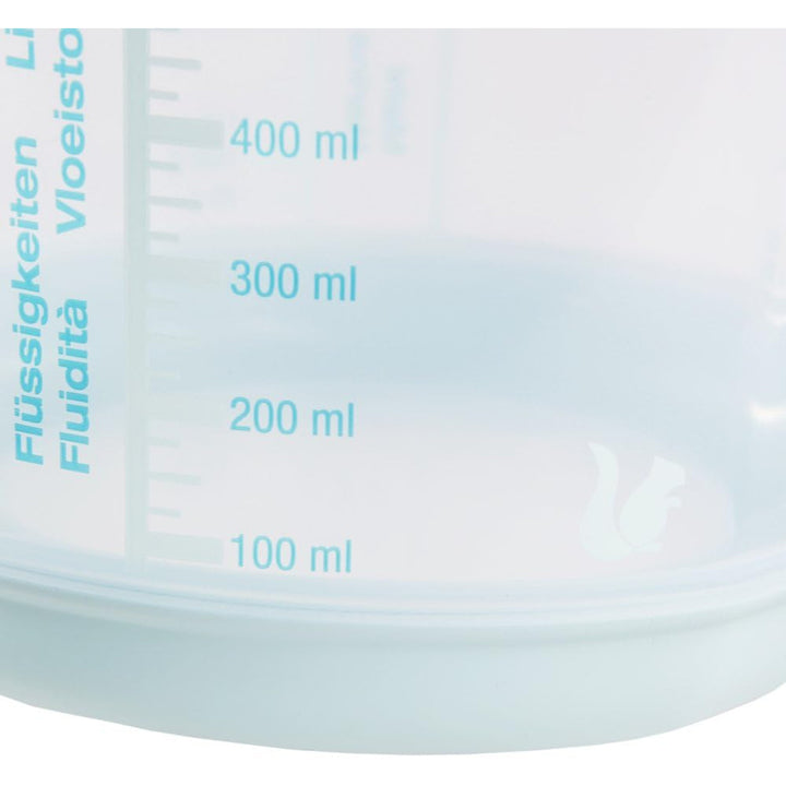 Keeeper maatbeker, antislip, met handvat, 1l, aquamarijn, Masimmo