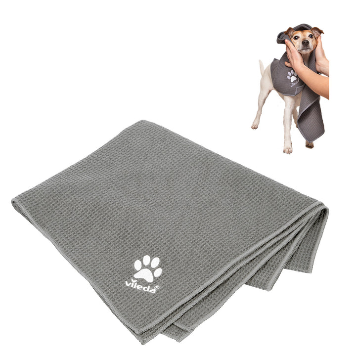 Vileda handdoek voor huisdieren, microvezel, maat M, Pet Pro