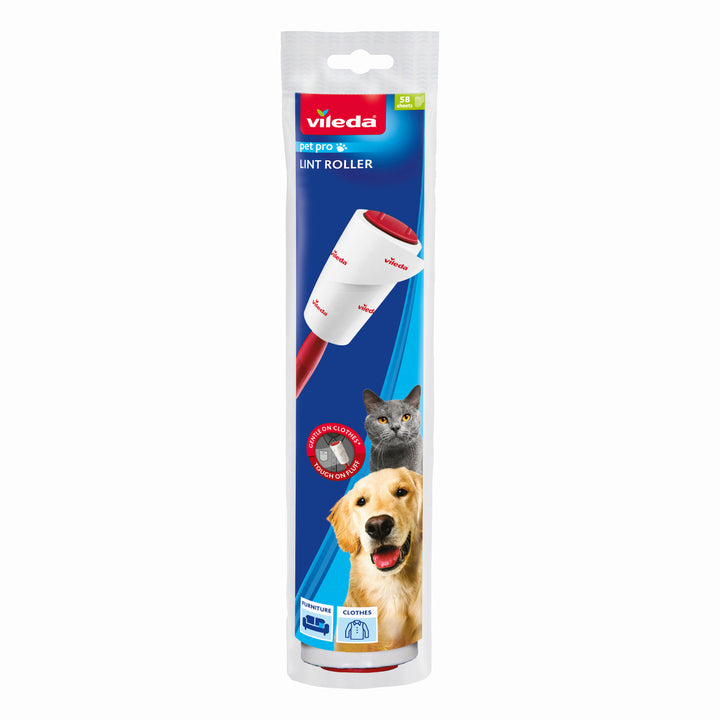 Roller voor het verwijderen van haar, haren en vuildeeltjes, Vileda Pet Pro