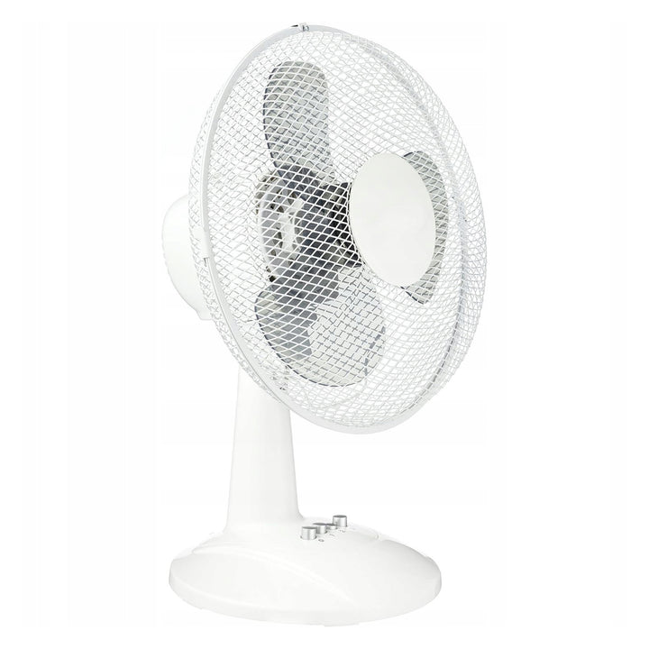 LTC bureauventilator, oscillerend, hoekverstelbaar, 38W, wit, LXWT20