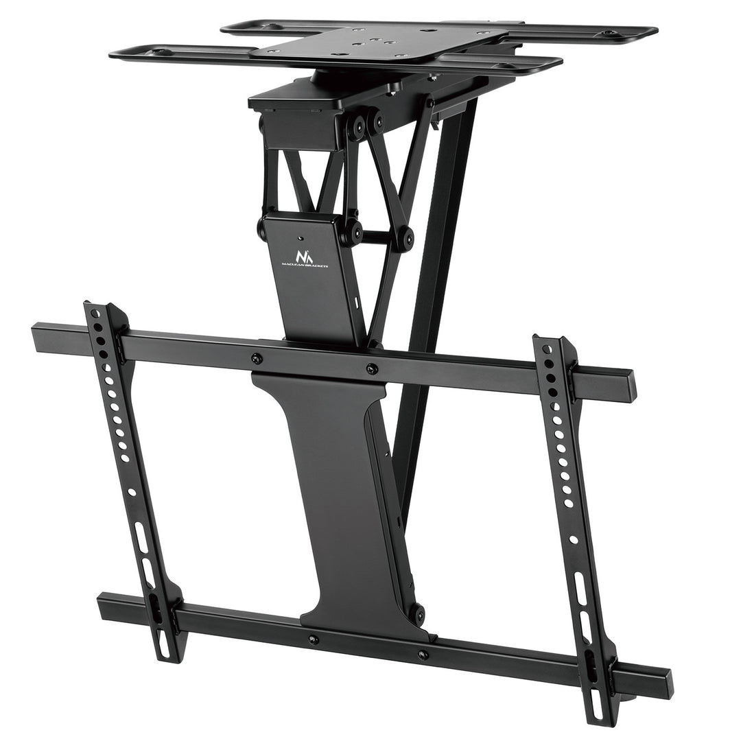 Maclean - Elektrische TV-beugel voor plafondmontage - TUYA ondersteuning, max VESA 600x400, 90st zwenkbaar, 32"-75", 35kg, MC-490