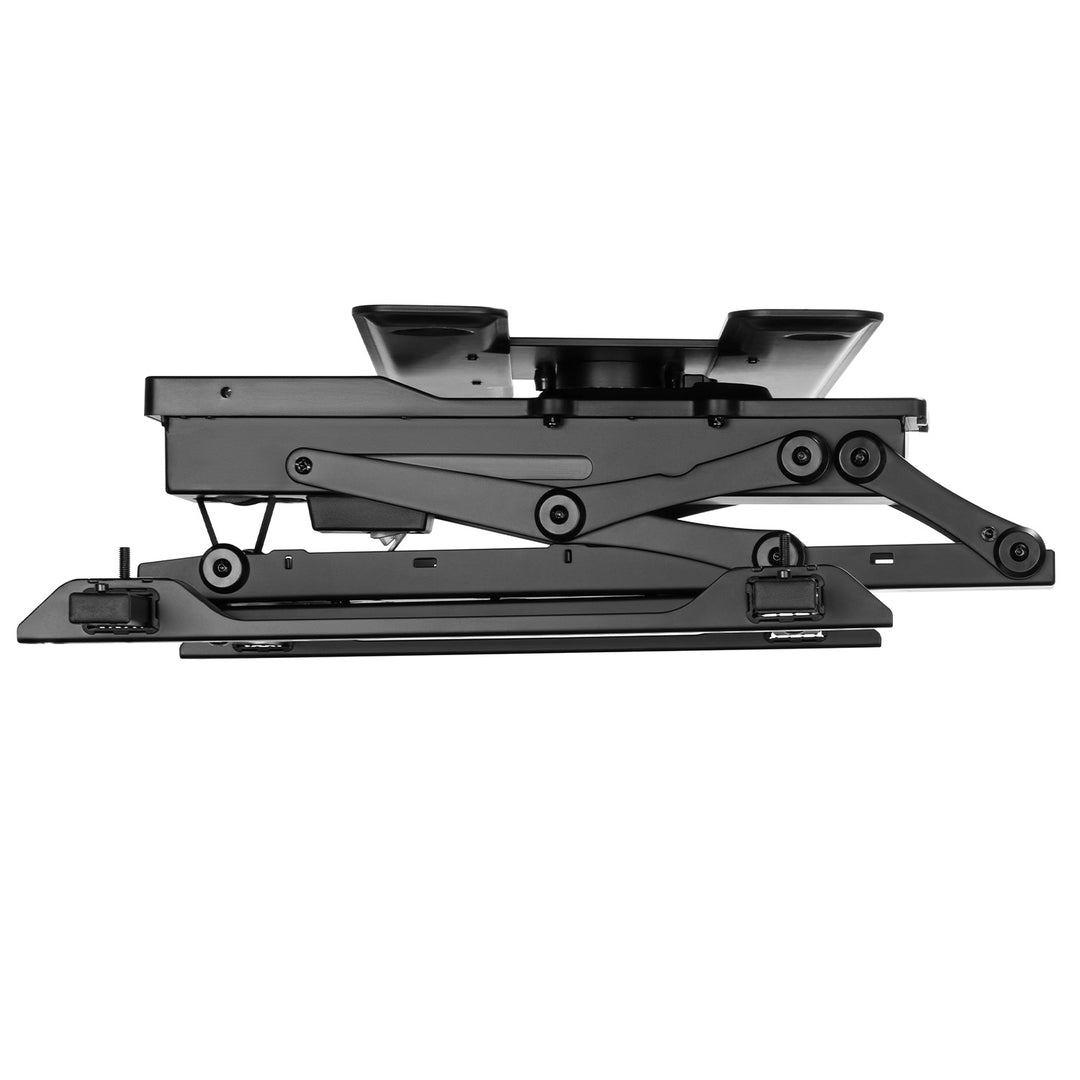 Maclean - Elektrische TV-beugel voor plafondmontage - TUYA ondersteuning, max VESA 600x400, 90st zwenkbaar, 32"-75", 35kg, MC-490