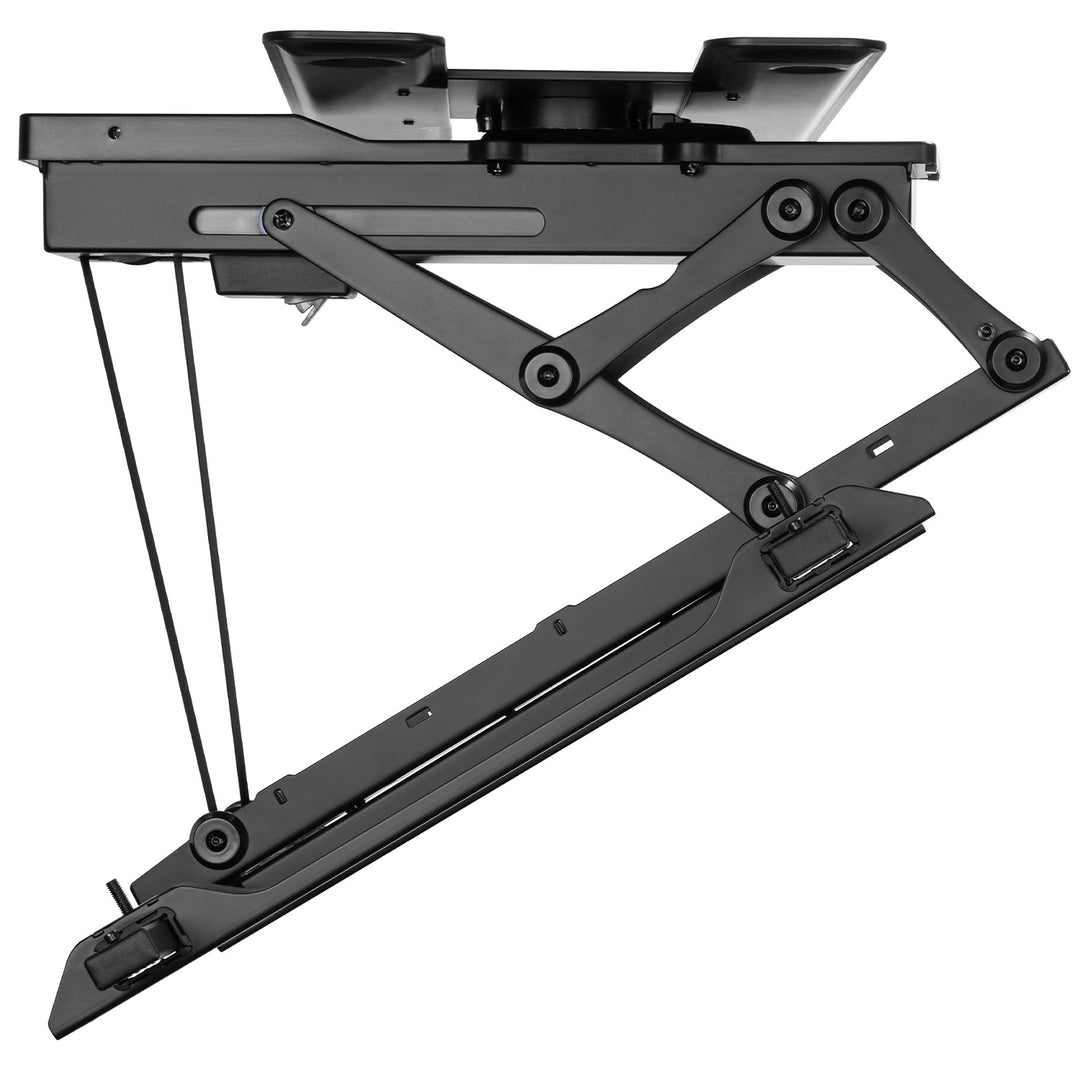 Maclean - Elektrische TV-beugel voor plafondmontage - TUYA ondersteuning, max VESA 600x400, 90st zwenkbaar, 32"-75", 35kg, MC-490