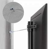 Maclean vloersteun voor TV, 32-70", max. VESA 400x400, max. 40 kg, MC-494
