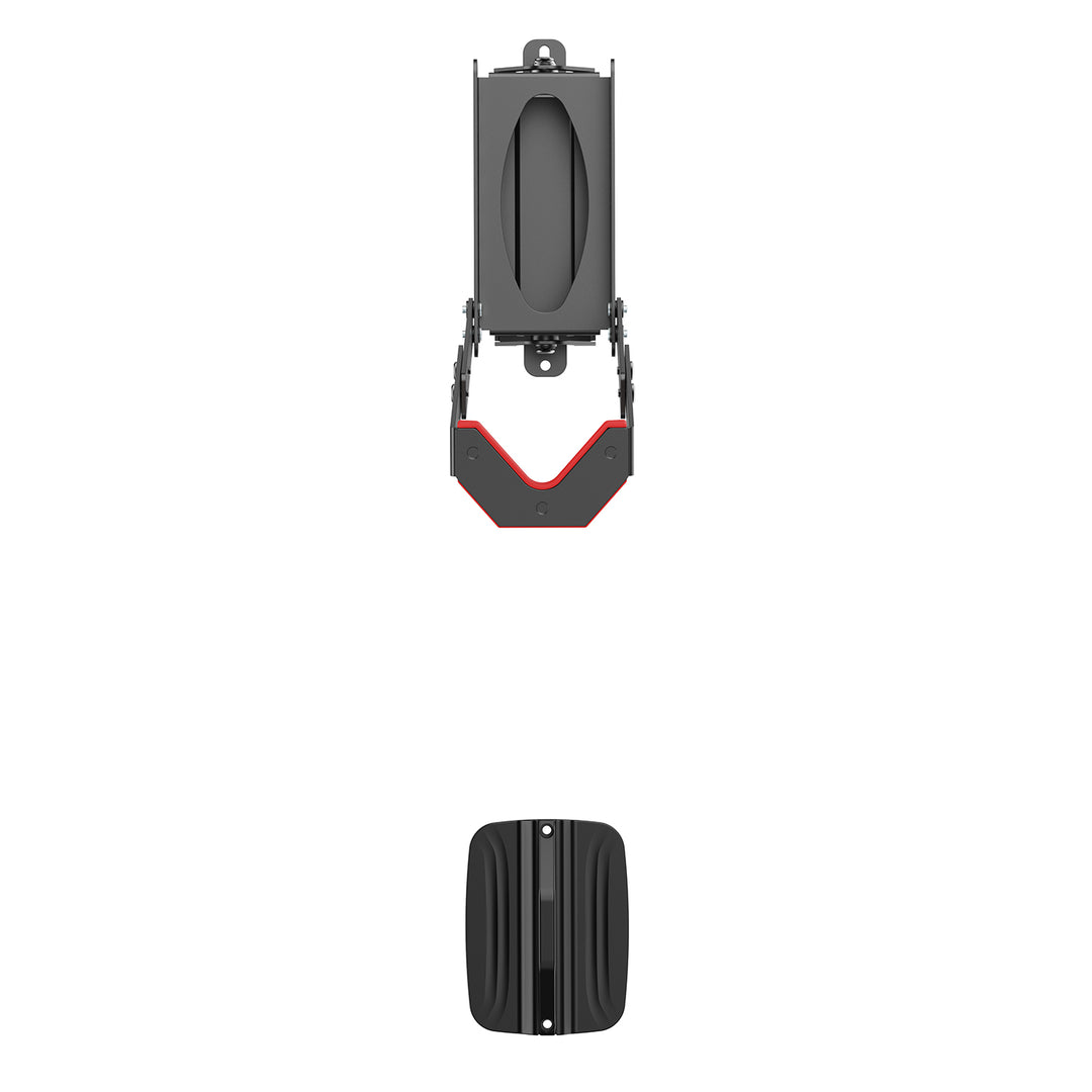 Maclean MC-498 - Fietsbeugel - Fietsenrek wandbevestiging 35kg - zwart