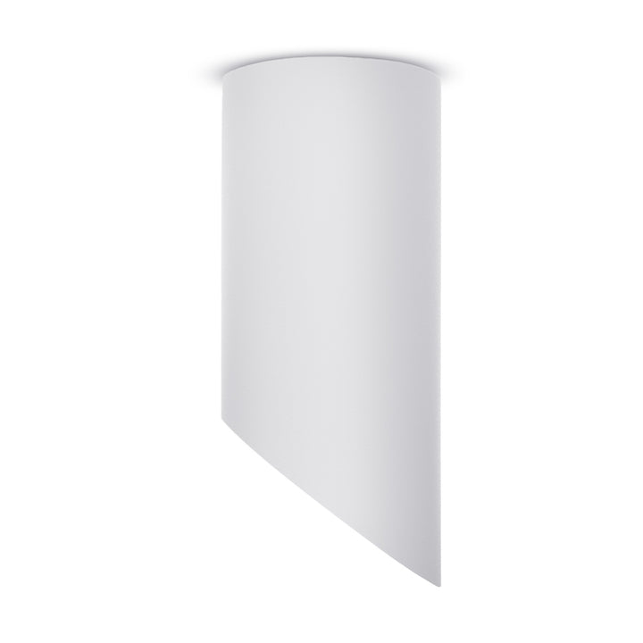 Maclean opbouwarmatuur/buis, spot, rond, aluminium, GU10, 55x130mm, wit, MCE360 W