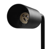 GU10 bureaulamp met aan/uit schakelaar zwart 55x90mm