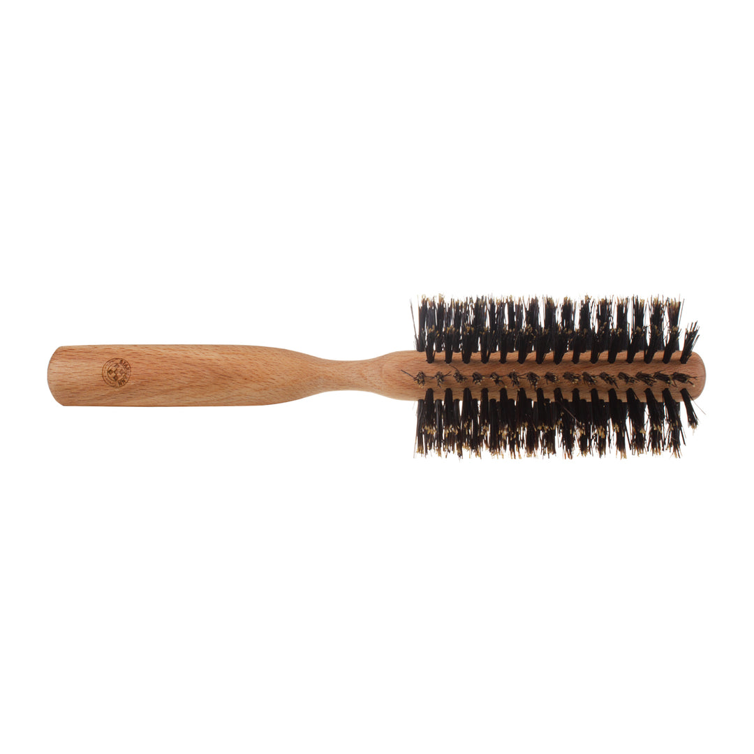 Haarborstel krultang 100% zwijnenhaar beukenhout
