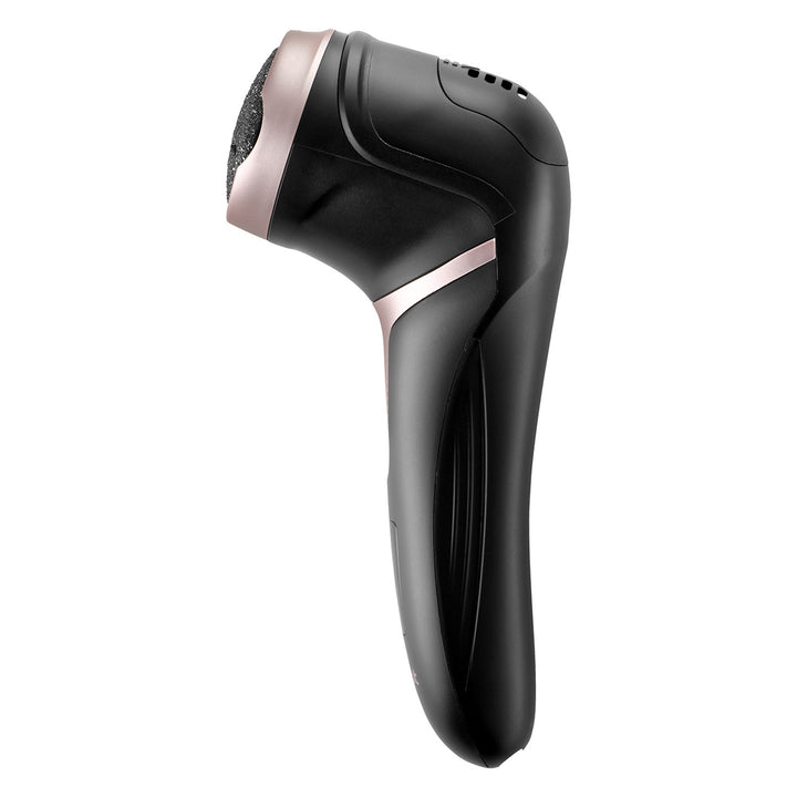 Concept elektrische hielvijl, 3 pads, oplaadbaar, zwart, PN3020