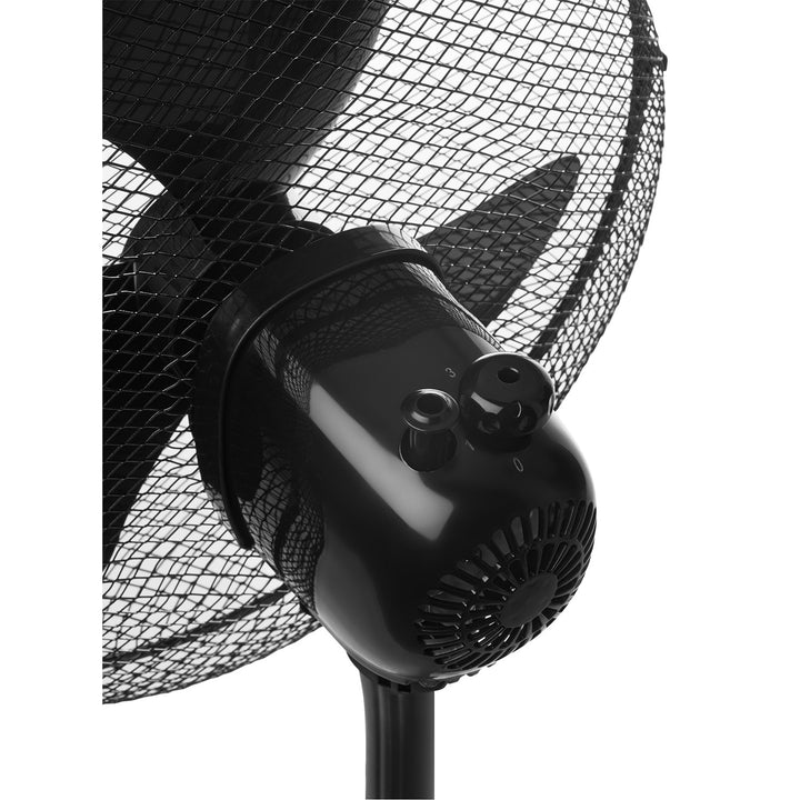 Concept - Ventilator - Statiefventilator - Ventilator Staand - 40W - 3 snelheden - zwart - VS5050