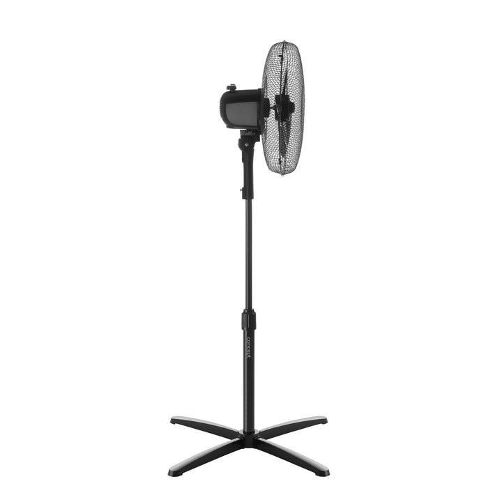 Concept - Ventilator - Statiefventilator - Ventilator Staand - 40W - 3 snelheden - zwart - VS5050