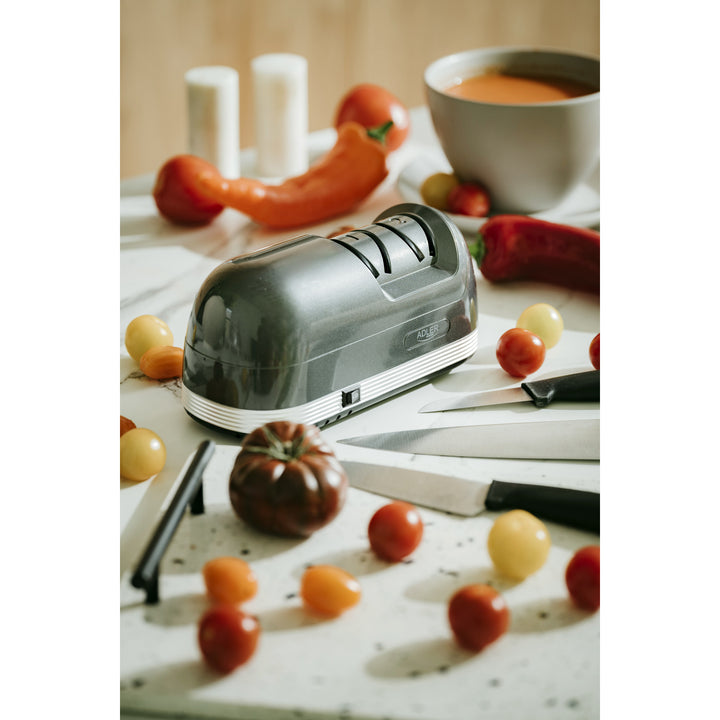 Elektrische messenslijper Adler, vermogen 60 W, 2-traps systeem AD 4508